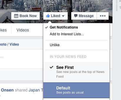 Follow us on Facebook to stay in the loop at Nozawa Onsen. Be sure to see the posts by clicking Get Notifications