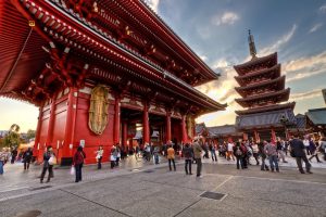 Tokyo Day Old New Temples