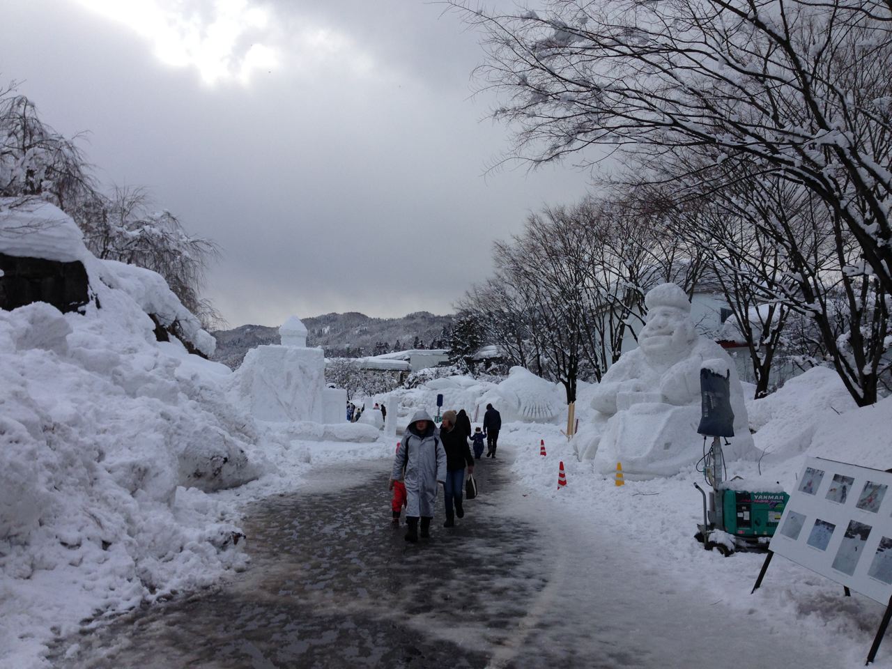 Iiyama Snow Festival Family Fun near Nozawa - Nozawa Holidays