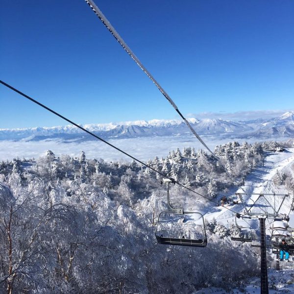 Ryuoo Ski Park near Nozawa Onsen