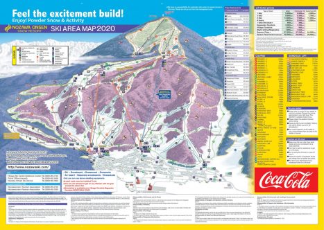 Nozawa Onsen Trail Map 2020 - Nozawa Holidays