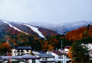 First Snow Nozawa Village