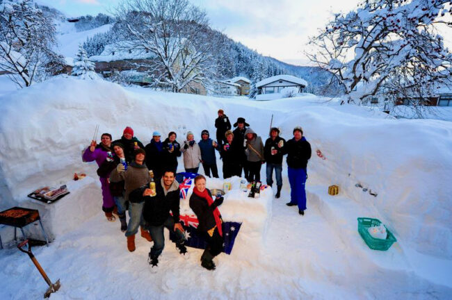 Australians Ski Resorts Japan