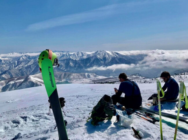 Spring Ski Touring Nozawa Japan