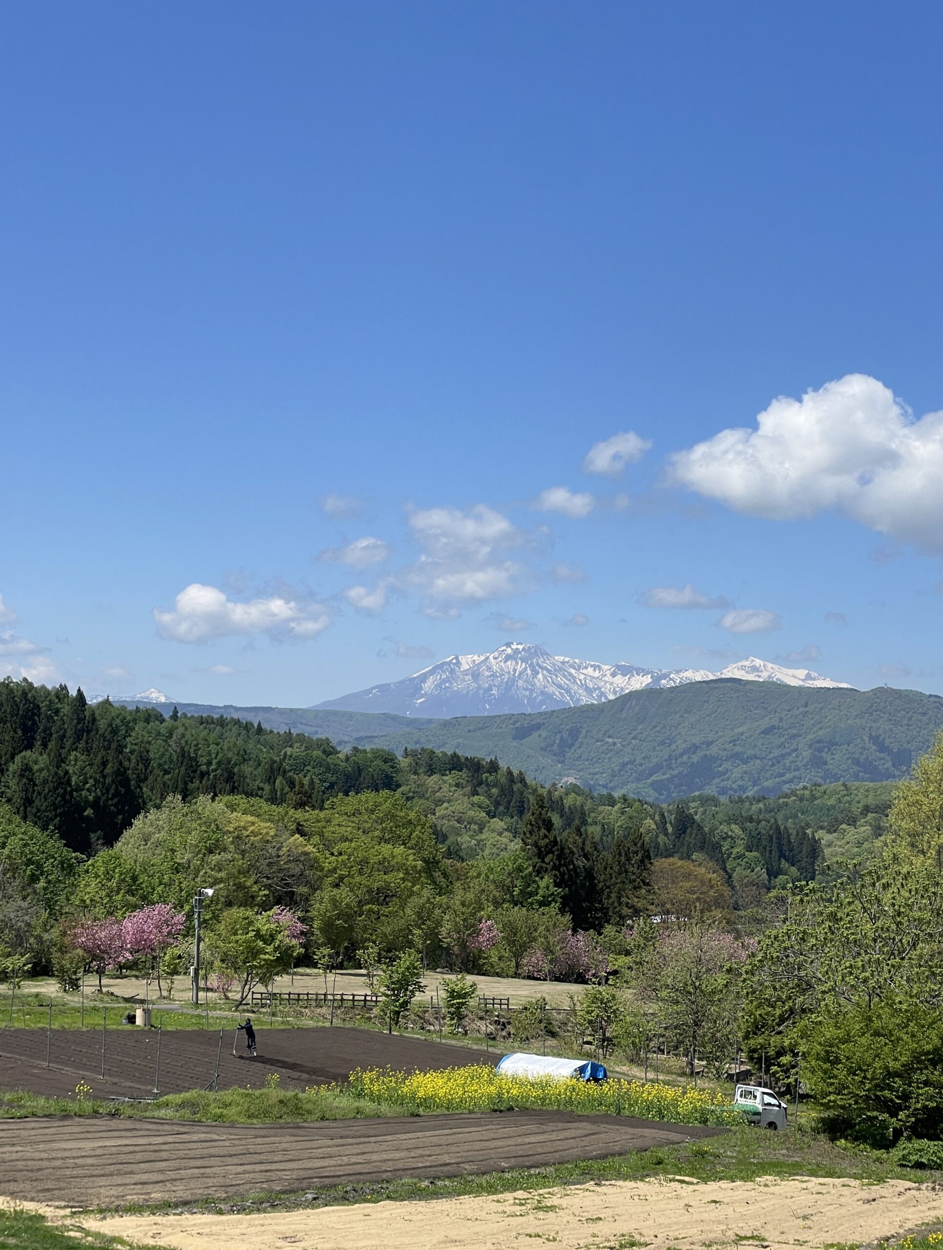 Panoramic views from Nozawa Village
