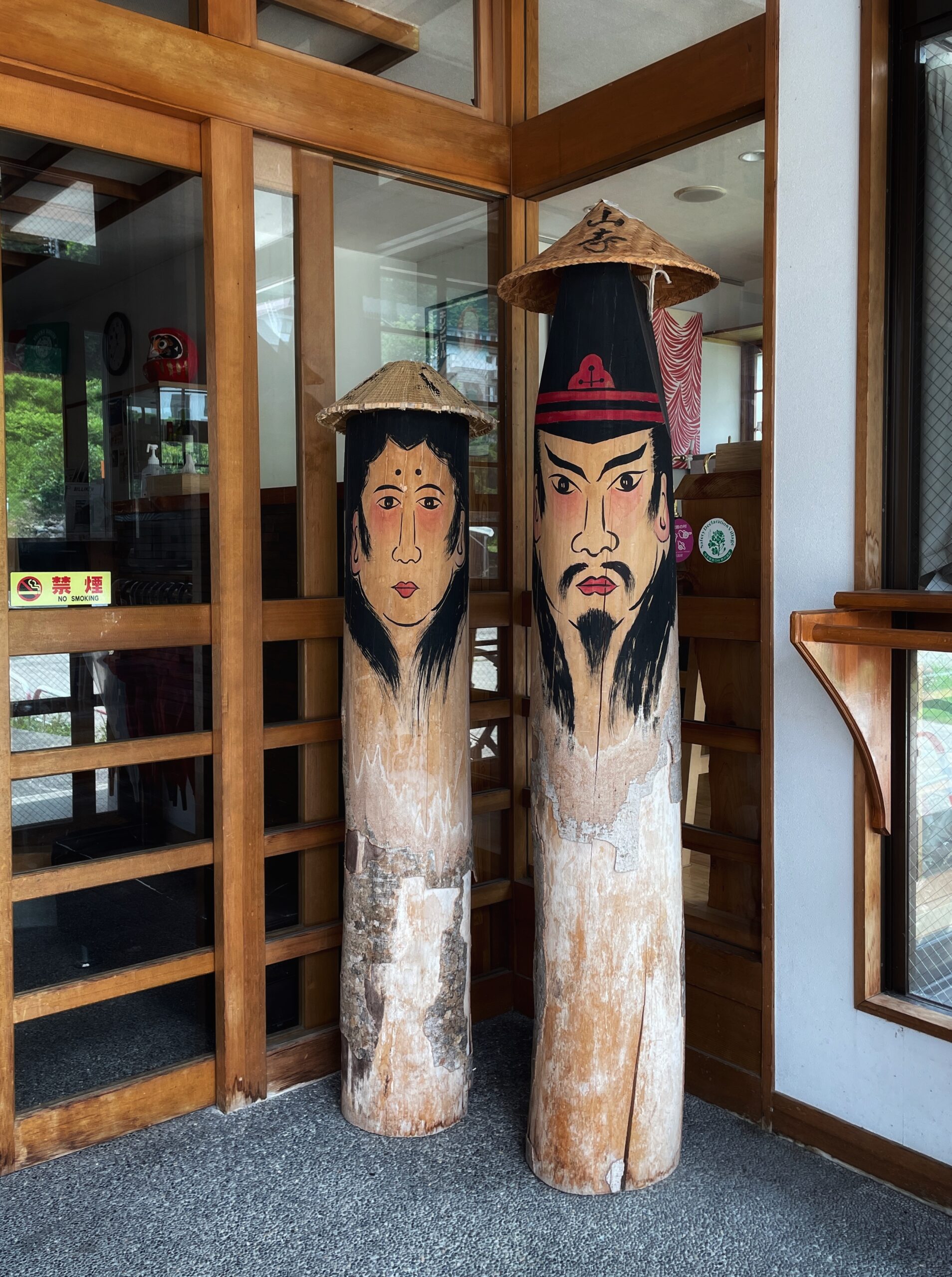 These guardian spirits, deeply rooted in Shinto belief, are everywhere, from homes to businesses, protecting the village and its visitors. 