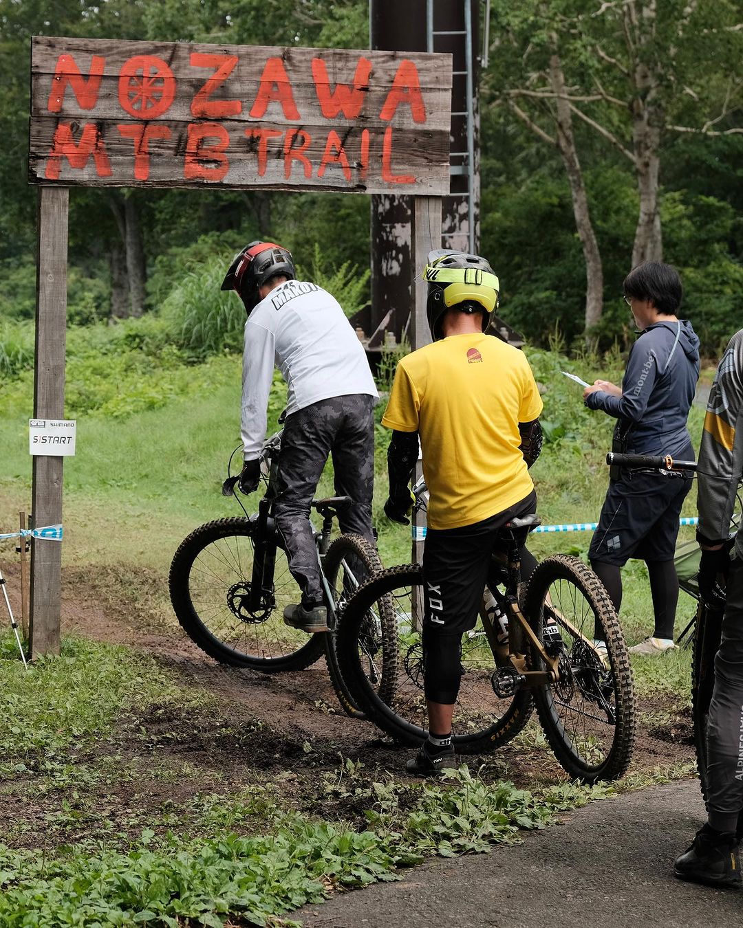 Mountain biking is becoming more and more popular in Nozawa Onsen