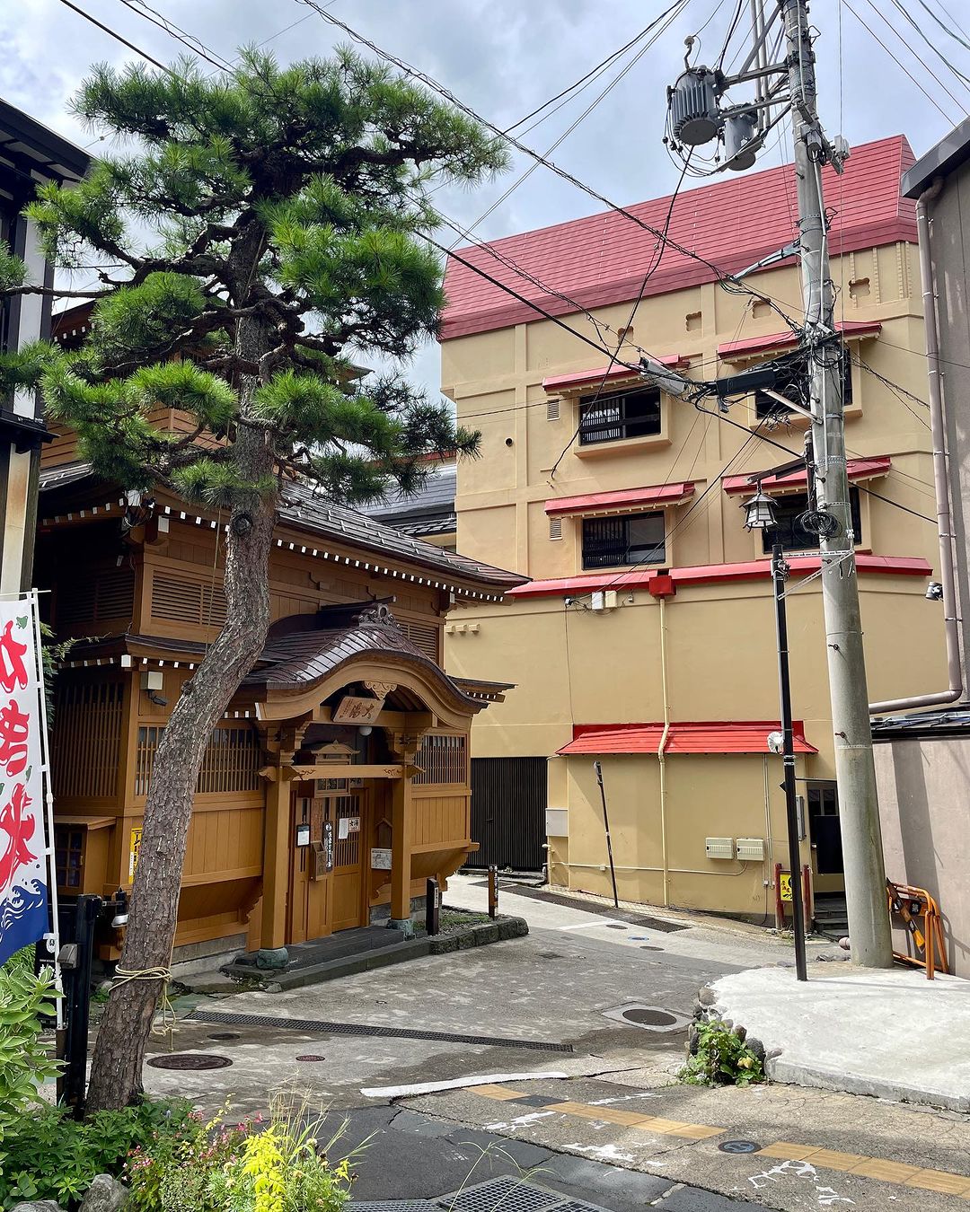 Oyu Onsen in summer time