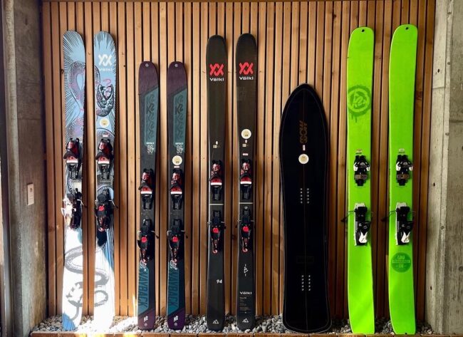 New skis and snowboards for all to enjoy!