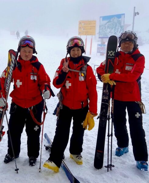 Ski Patrol ensuring safety on the mountain