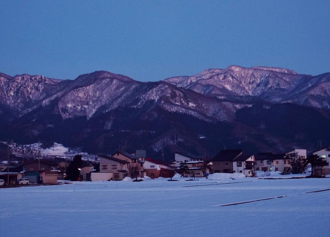 Stunning sunset landscapes of Nagano Prefecture