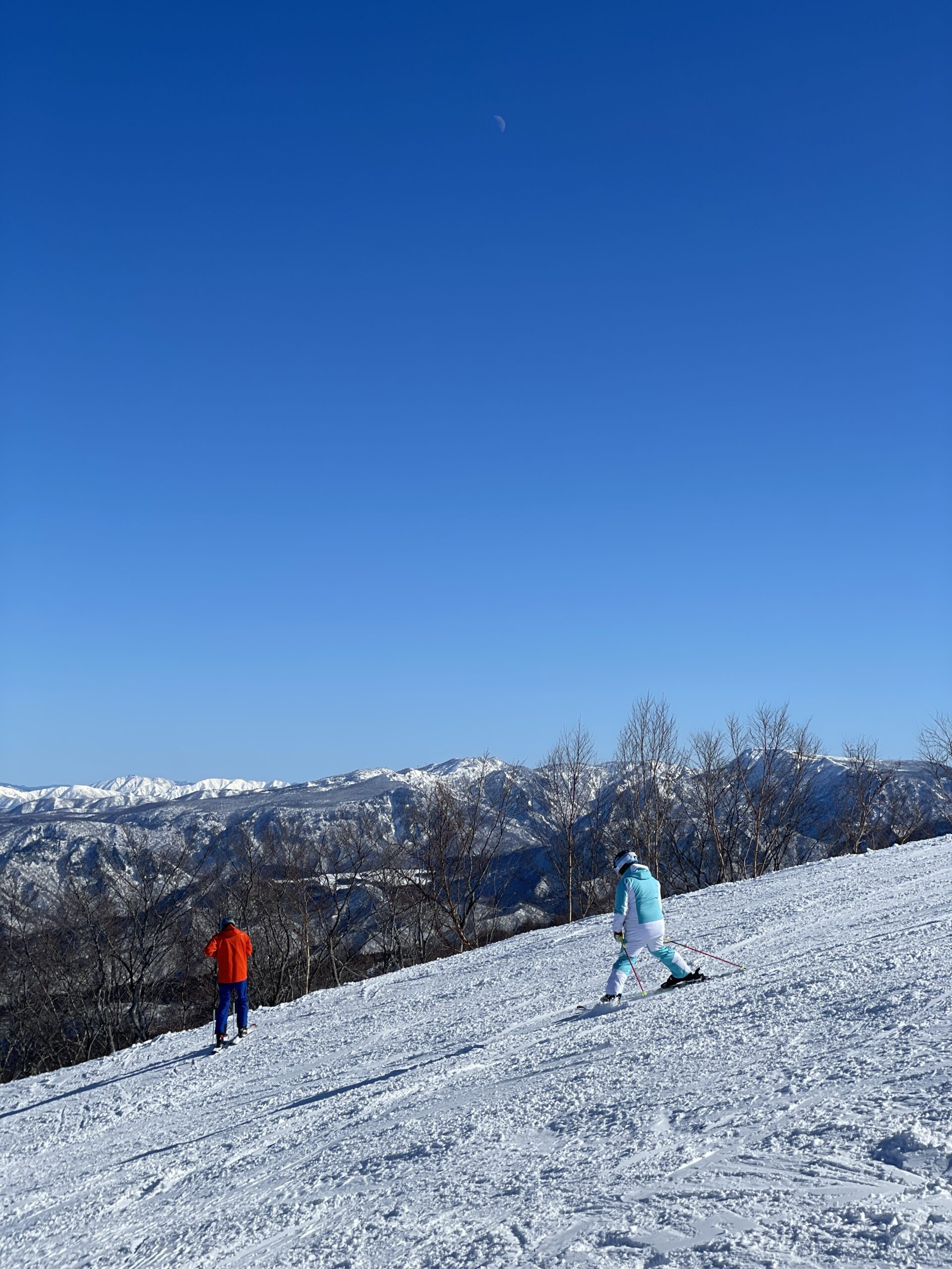 Clear skies up at Yamabiko