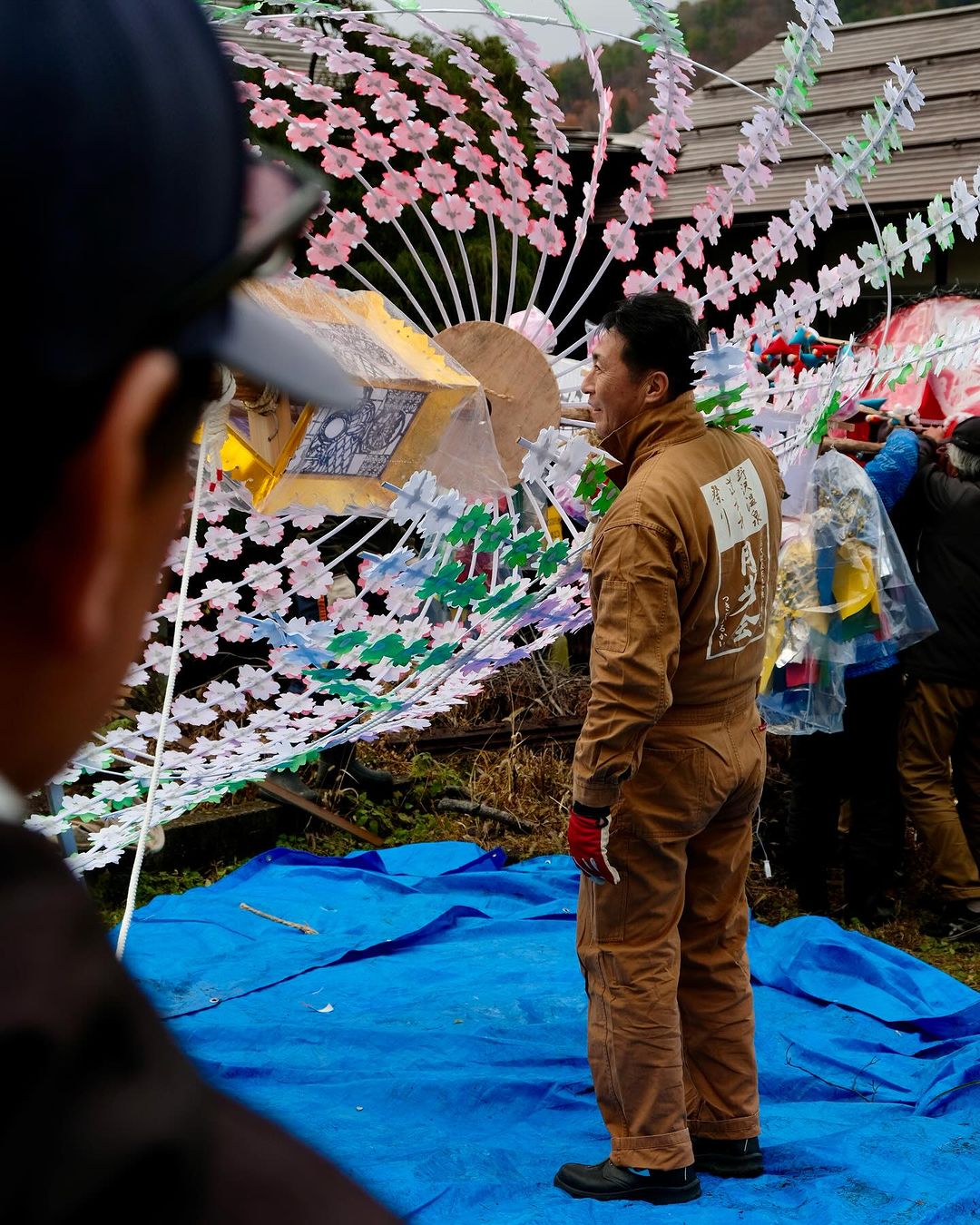 1st of Dec marks the first day of prepping for the most fiery festival in Nozawa Onsen