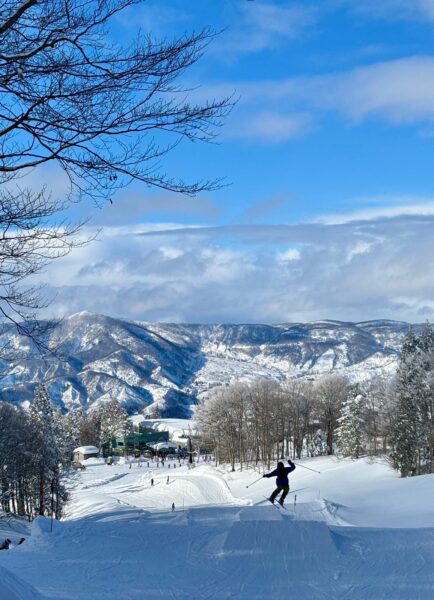 Looking for good jumps on the mountain? Head over to the park just to the right off Uenotaira slope!