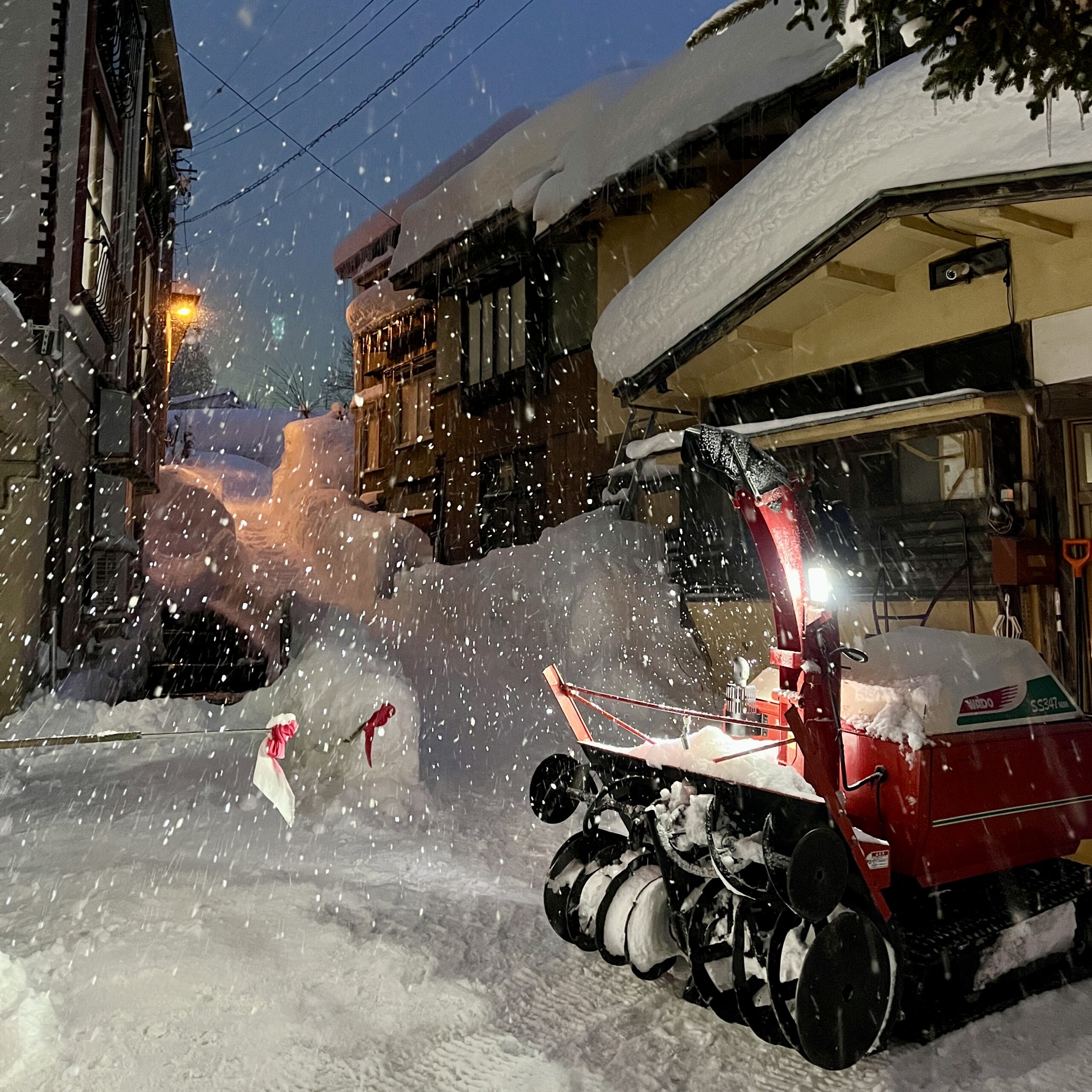 Snow blowers ready to roll 