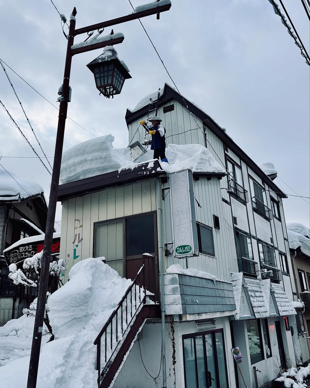 Snow clouds are rolling in again